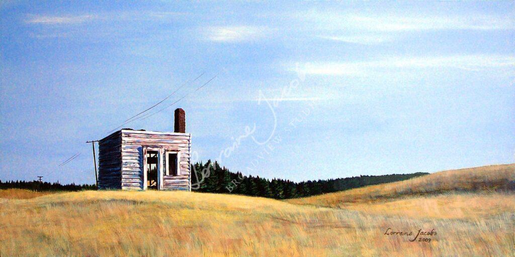 Derelict shed &ndash; Lorraine Jacobs
