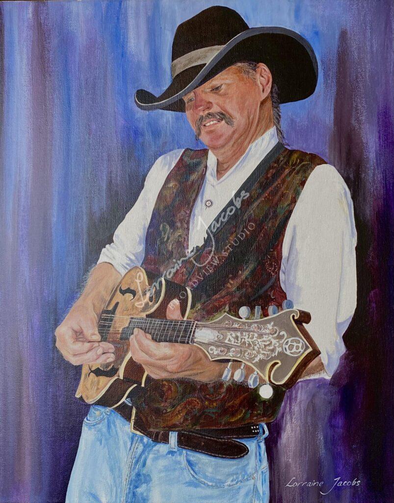 Man on Guitar &ndash; Lorraine Jacobs