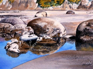 Moeraki Boulders &ndash; Lorraine Jacobs