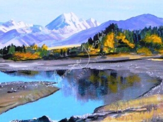 Mountain Lake Reflections &ndash; Lorraine Jacobs