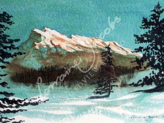 Mt Rundle, Alberta, Canada &ndash; Lorraine Jacobs