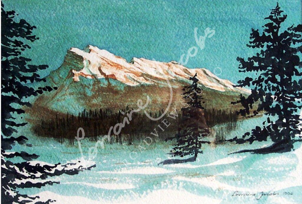 Mt Rundle, Alberta, Canada &ndash; Lorraine Jacobs