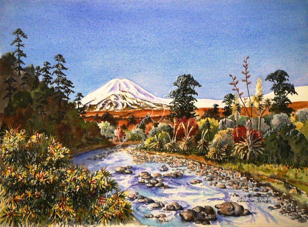 Volcanic Plateau Stream &ndash; Lorraine Jacobs
