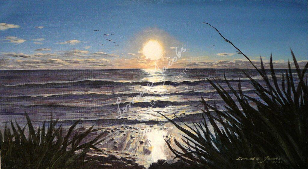West Coast Sunset &ndash; Lorraine Jacobs