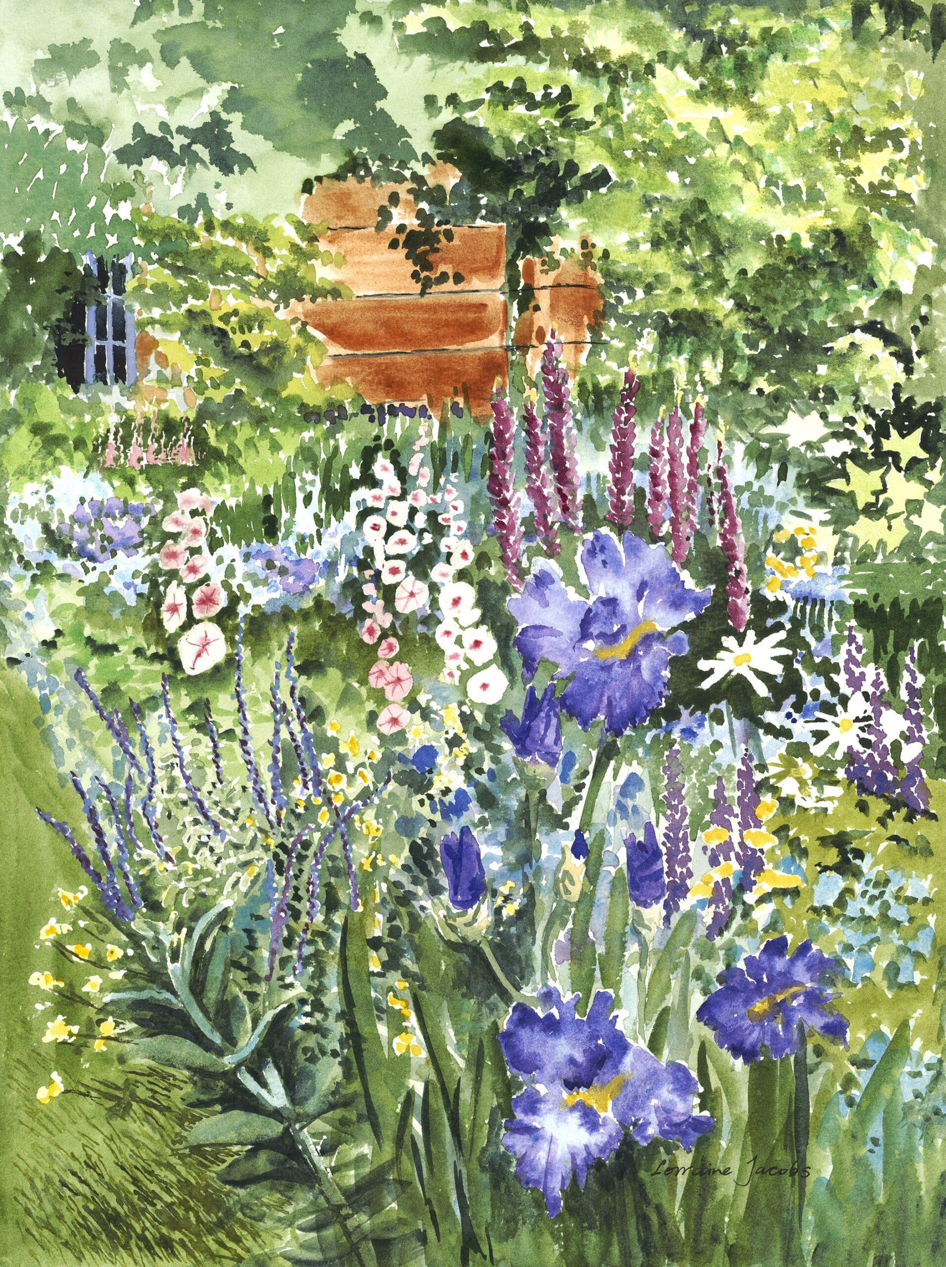 Cottage Garden (Print)