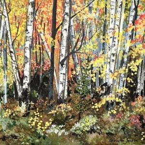 'Autumn Woods' (Original)