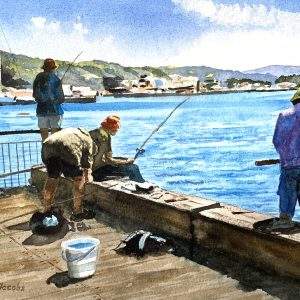 'Time To Go Fishing' (Original)